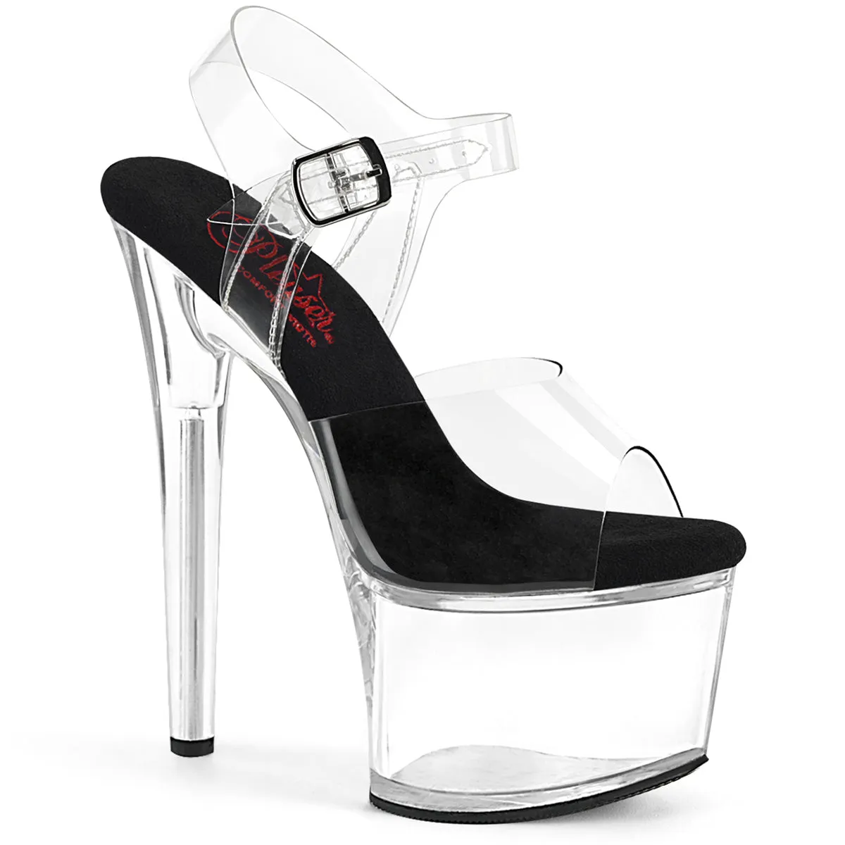 7" Heel with Ankle Strap (PASSION-708)