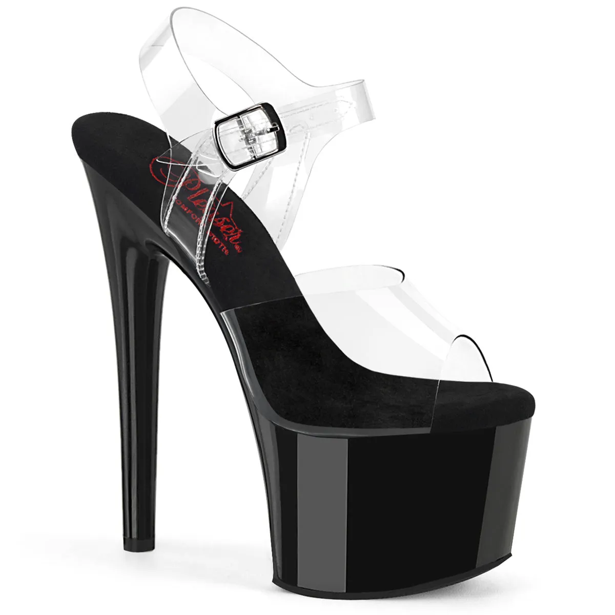 7" Heel with Ankle Strap (PASSION-708)