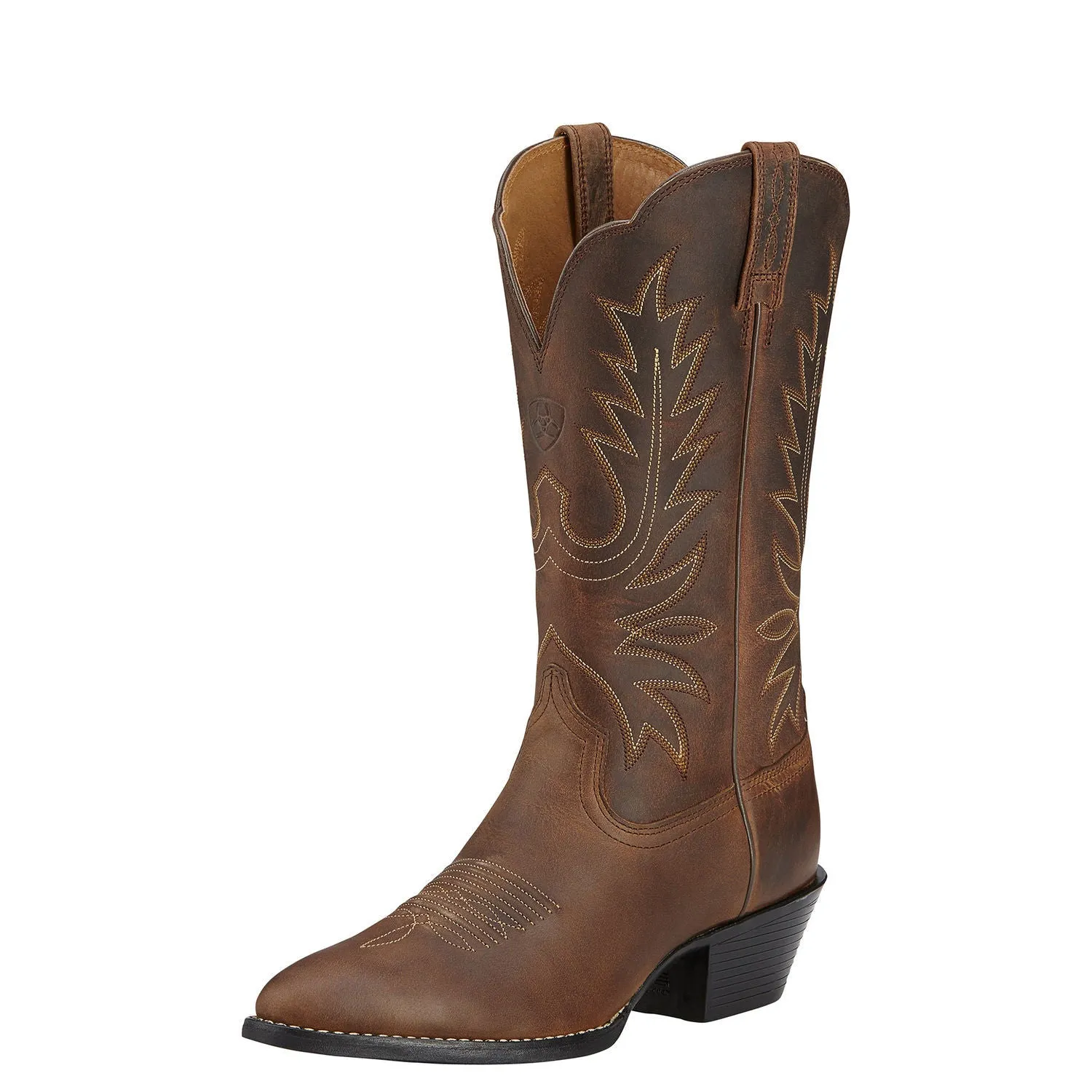 Ariat Women's 11" Heritage Western Boots - Distressed Brown 10001021