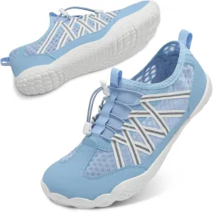 Barefoot Water Shoes for Women Men Wide Toe Box Lightweight Quick Dry Aqua Socks for Swim Beach Surf Boat Hiking Pool Walking Yoga