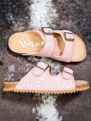Berry Sandal in Blush by Very G