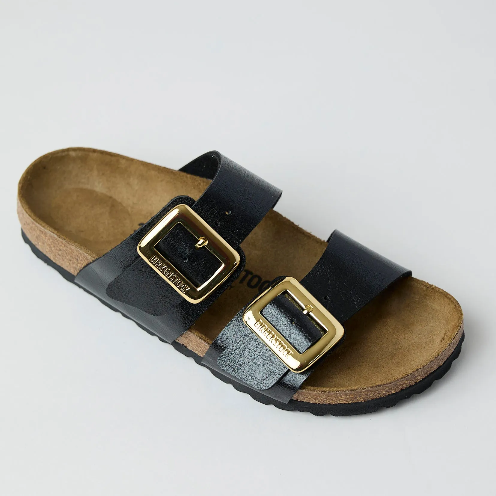 Birkenstock Two Strap Sydney Licorice Black Sandals