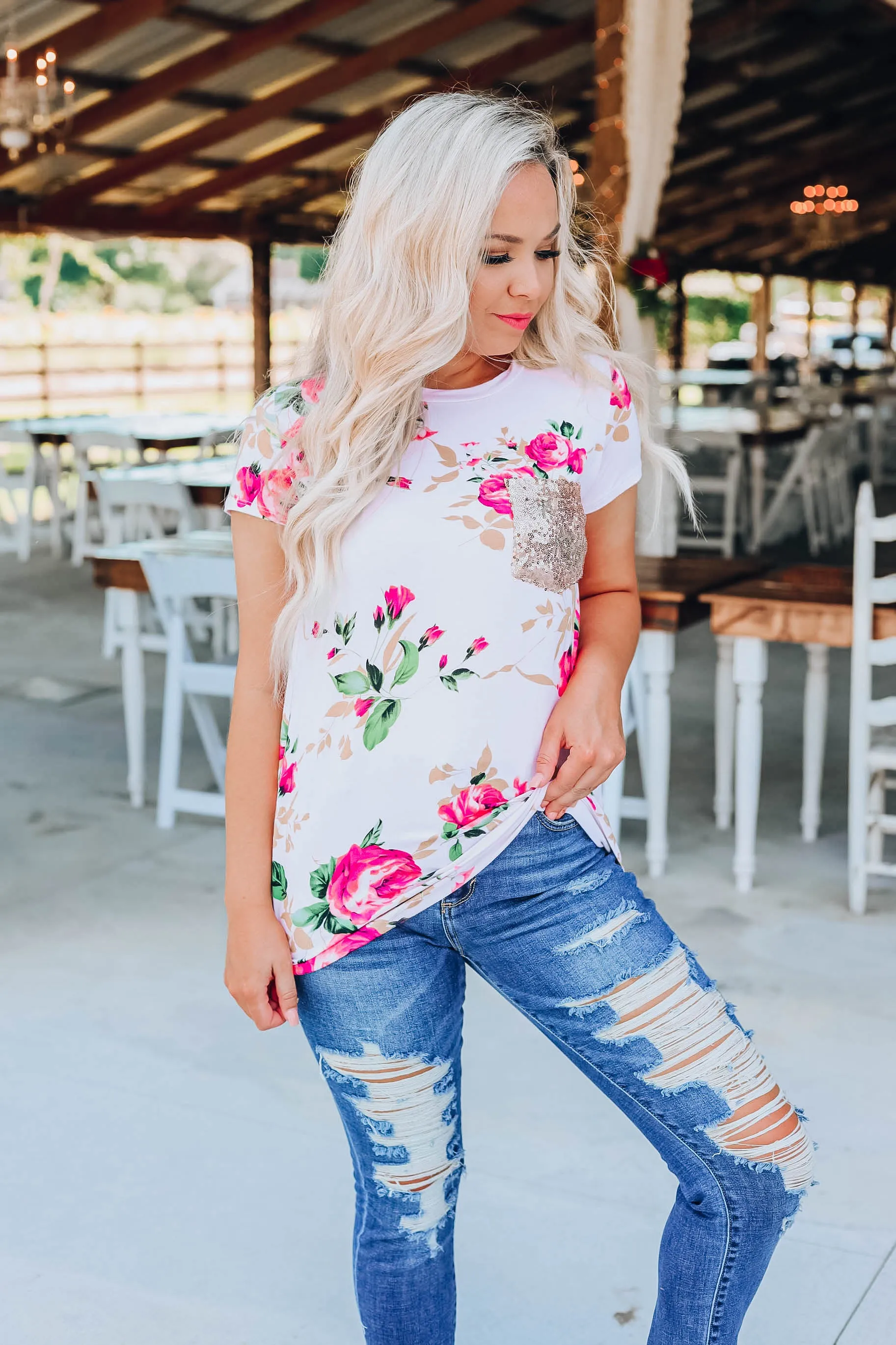 Bloom Like A Flower Top