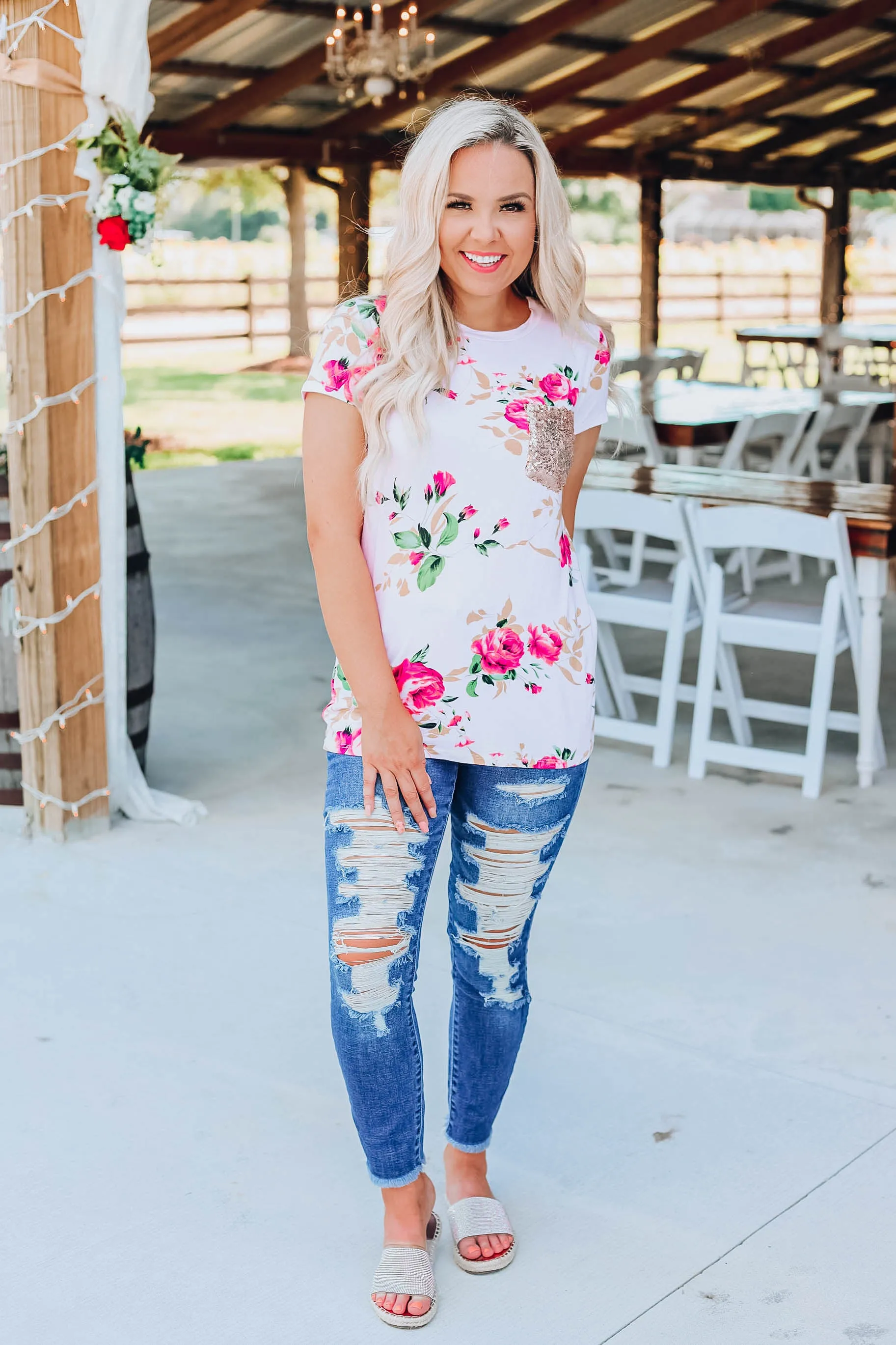 Bloom Like A Flower Top