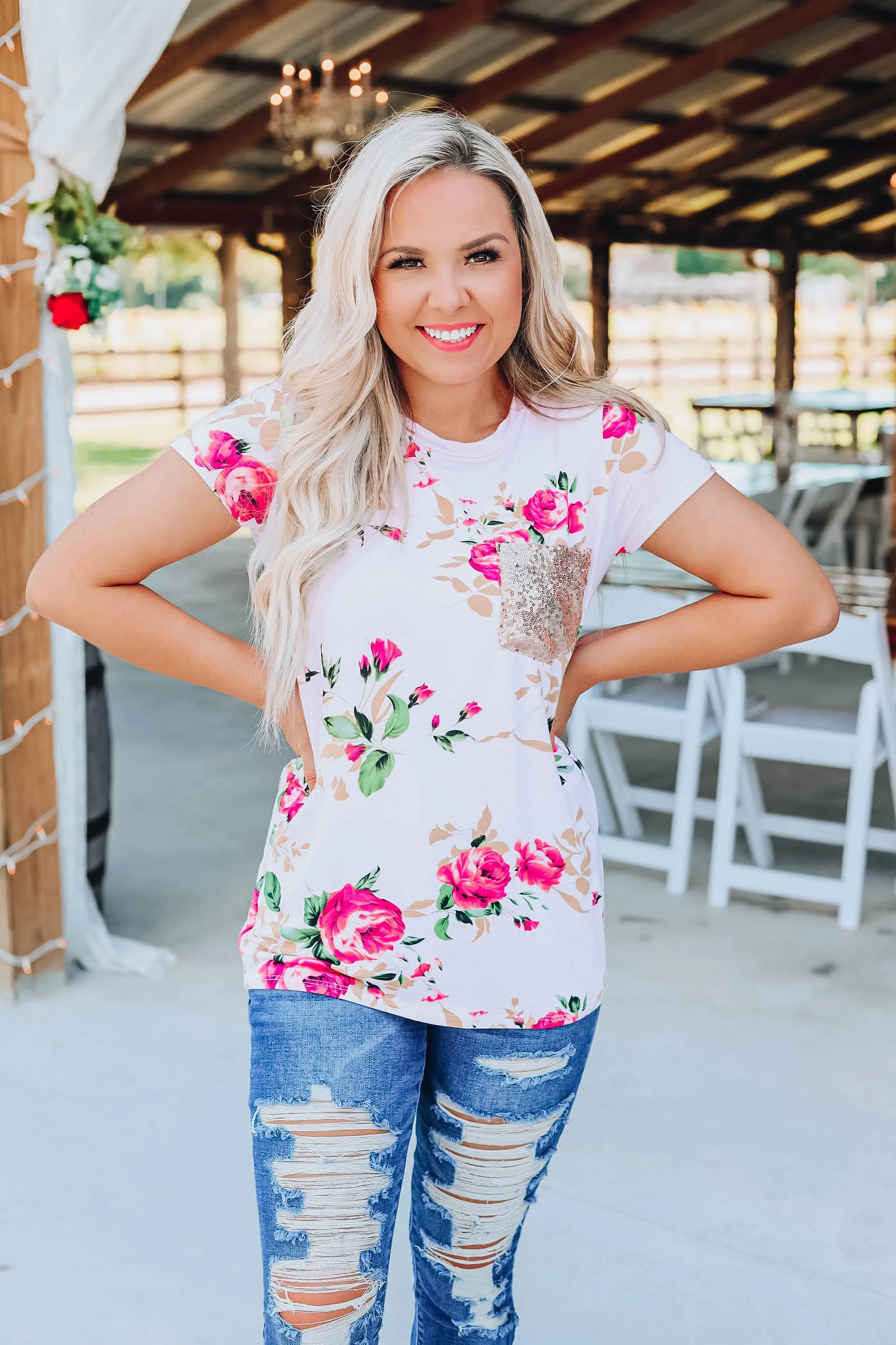Bloom Like A Flower Top