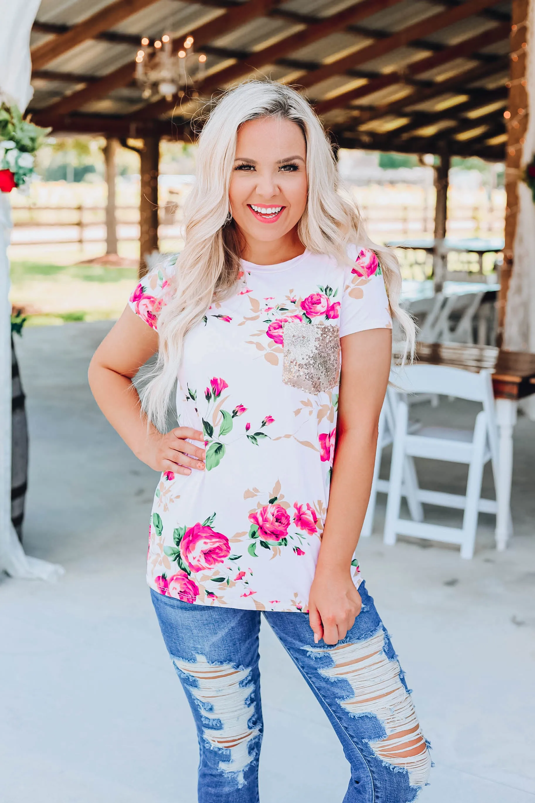 Bloom Like A Flower Top