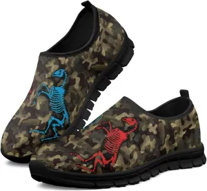Camouflage Mens Casual Running Shoes Non-Slip Comfy Athletic Sneakers Breathable Leisure Walking Shoes Lightweight Gym Sneakers Size 5-14