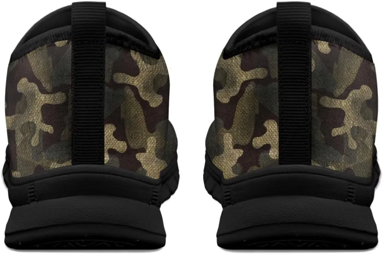 Camouflage Mens Casual Running Shoes Non-Slip Comfy Athletic Sneakers Breathable Leisure Walking Shoes Lightweight Gym Sneakers Size 5-14