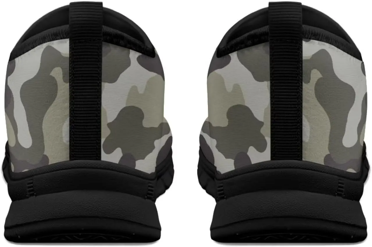 Camouflage Mens Casual Running Shoes Non-Slip Comfy Athletic Sneakers Breathable Leisure Walking Shoes Lightweight Gym Sneakers Size 5-14