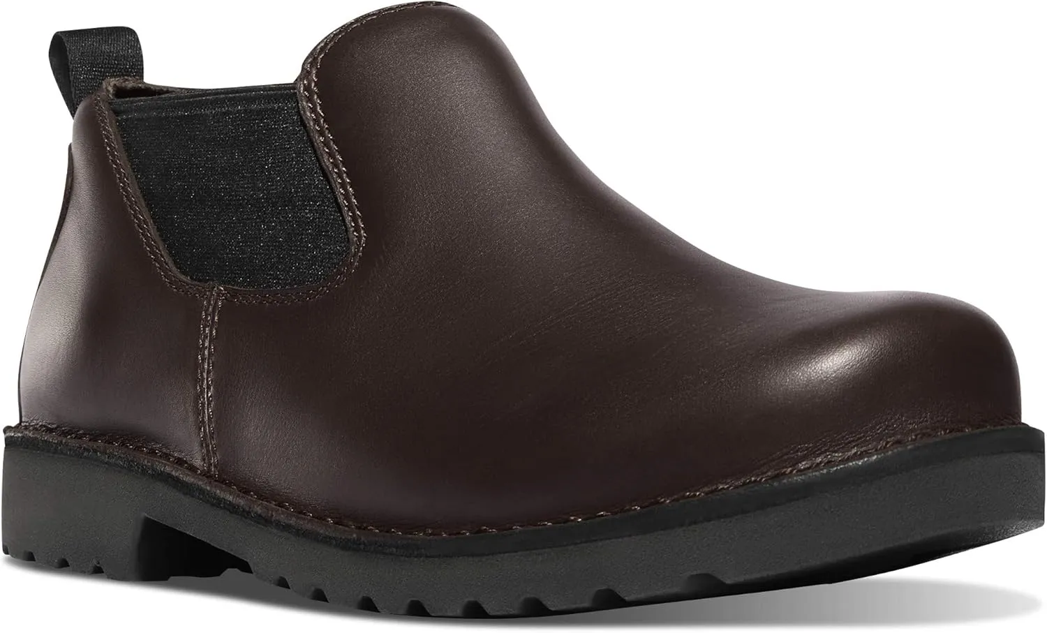Danner 3 Romeo Work Boots for Men - Full-Grain Leather Slip On Boots with Breathable Mesh Lining and Oil-Resistant Traction Outsole, EH Resistant