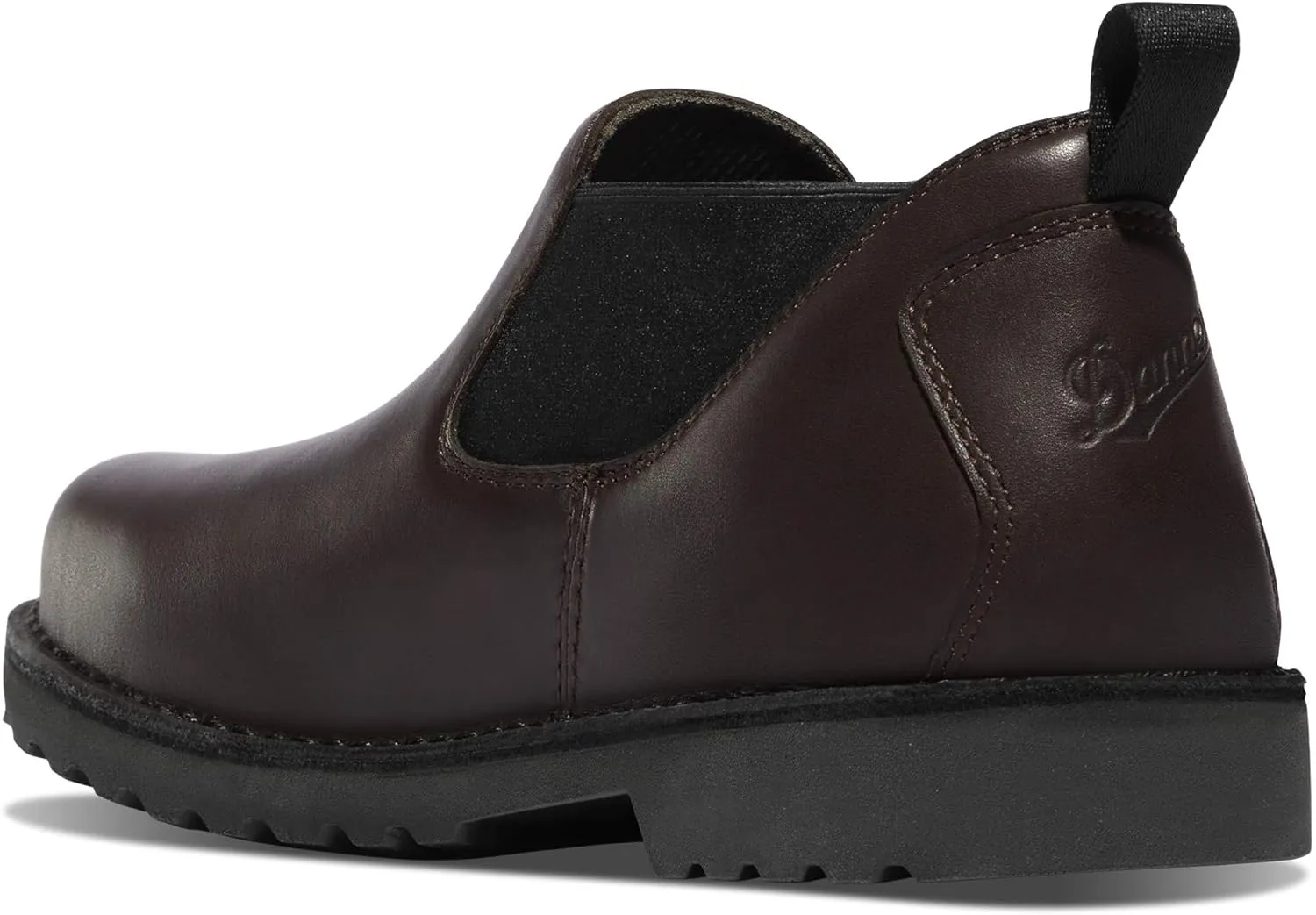 Danner 3 Romeo Work Boots for Men - Full-Grain Leather Slip On Boots with Breathable Mesh Lining and Oil-Resistant Traction Outsole, EH Resistant