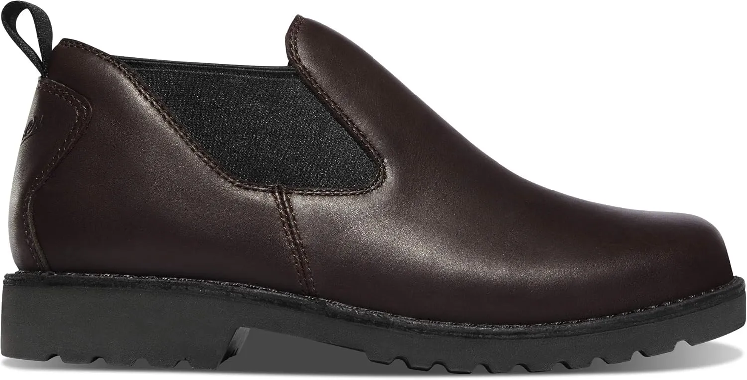 Danner 3 Romeo Work Boots for Men - Full-Grain Leather Slip On Boots with Breathable Mesh Lining and Oil-Resistant Traction Outsole, EH Resistant