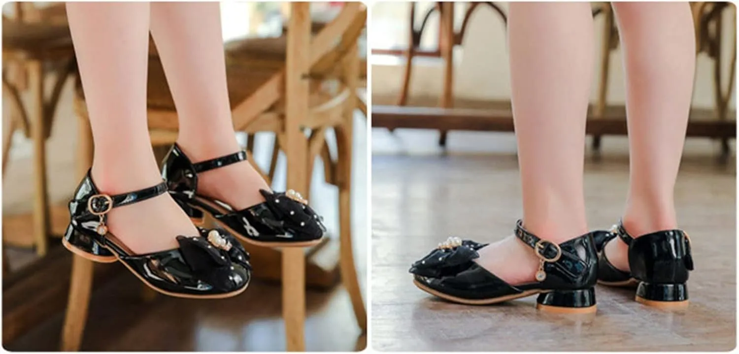 Girls Closed Toe Sandals Girls Sandals Dress Shoes Wedding Party On Vacation Low Heels For Flip Flops Kids Bulk