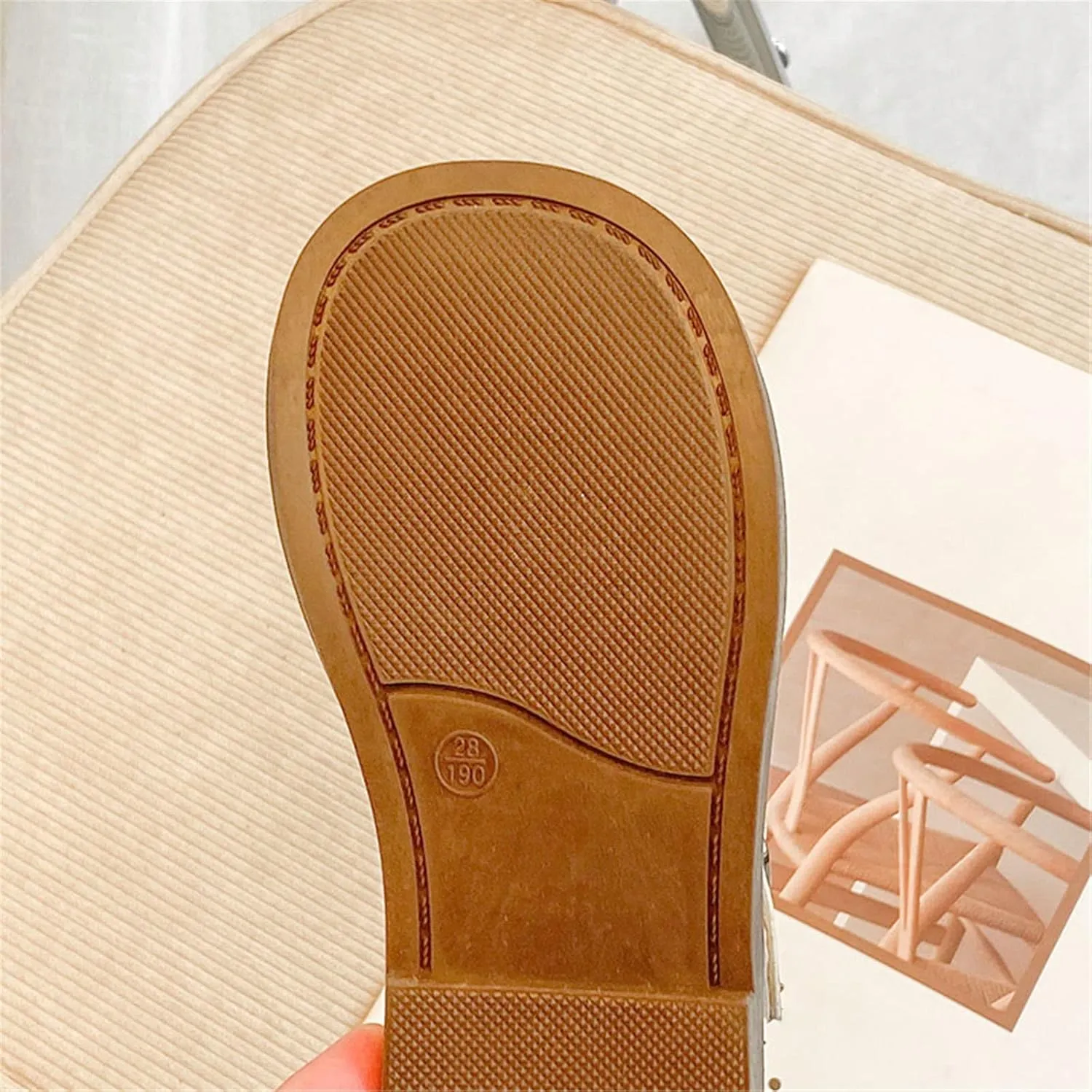 Girls Flat Sandals Leather Soft Closed Toe Princess Shoes Summer Dress Shoes Beach Holiday (Toddler/Little Kid/Big Kids) (White, 3 Big Kids)