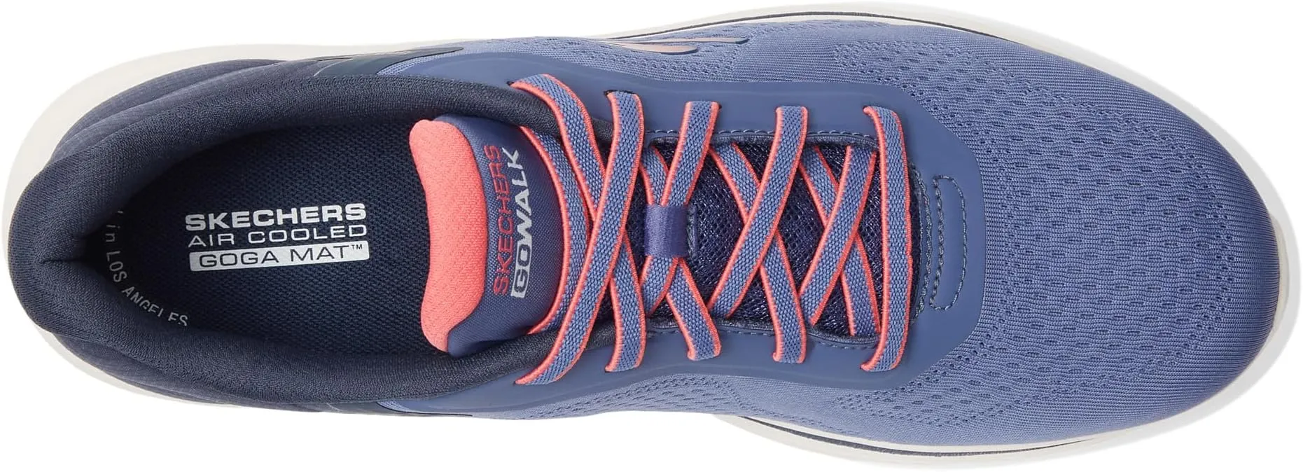 Go Walk 7 - Cosmic Waves SKECHERS Performance, Navy/Coral