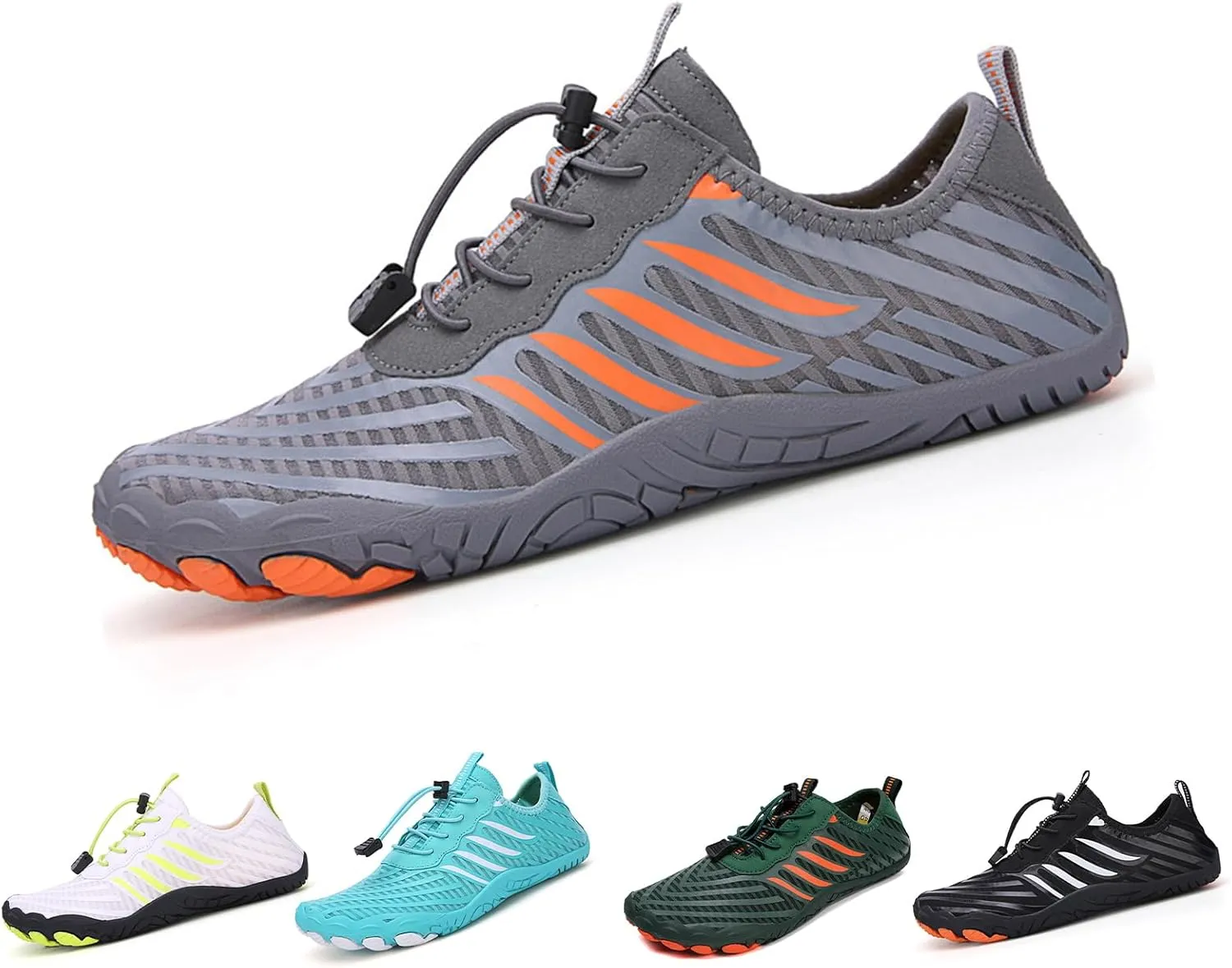 Grounded Footwear for Women Barefoot Shoes Wide Toe Box Casual Walking Shoes Non Slip Footwear for Running, Swimming, Athletic Zero Drop Barefoot Shoe Lightweight Breathable Sneakers Quick Dry
