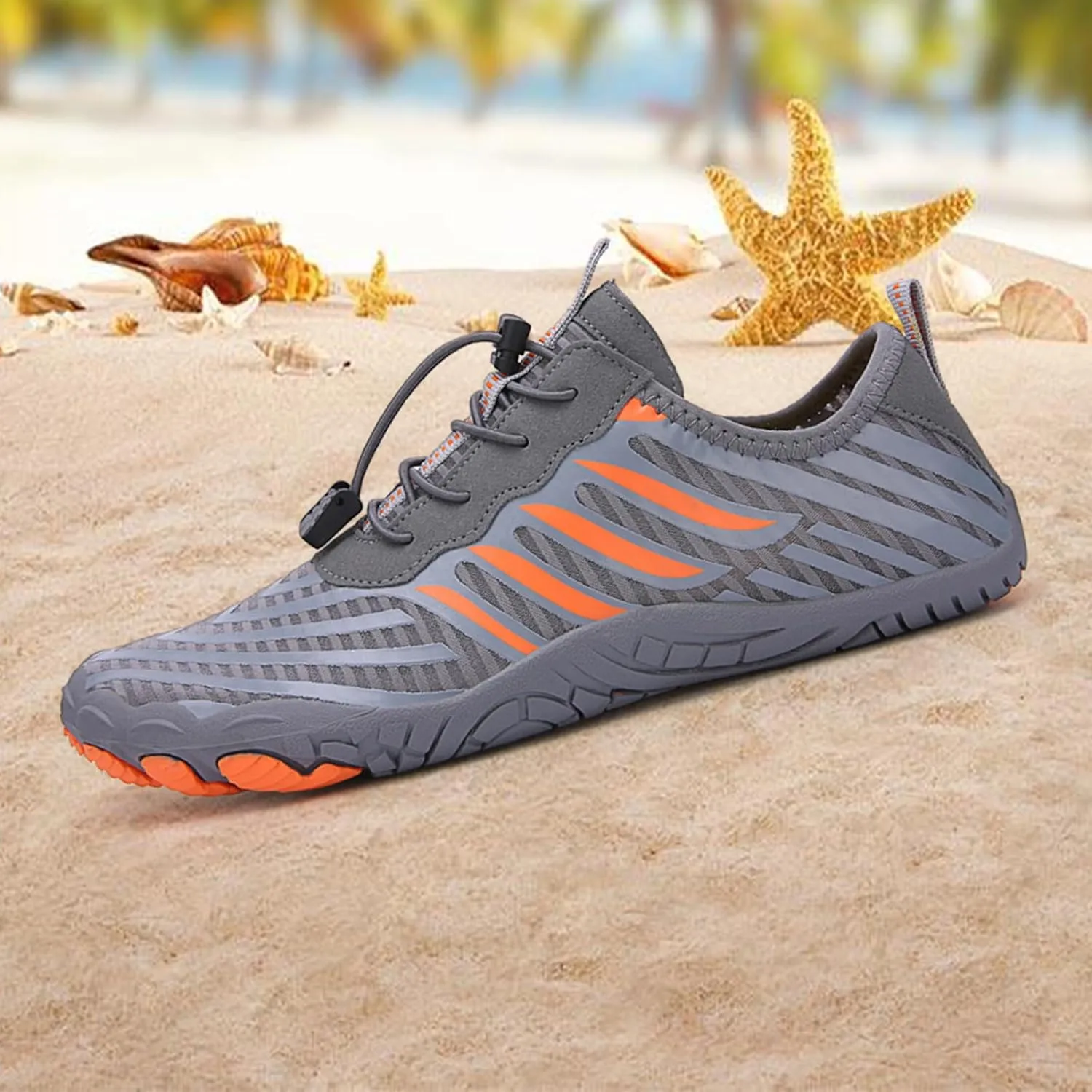 Grounded Footwear for Women Barefoot Shoes Wide Toe Box Casual Walking Shoes Non Slip Footwear for Running, Swimming, Athletic Zero Drop Barefoot Shoe Lightweight Breathable Sneakers Quick Dry