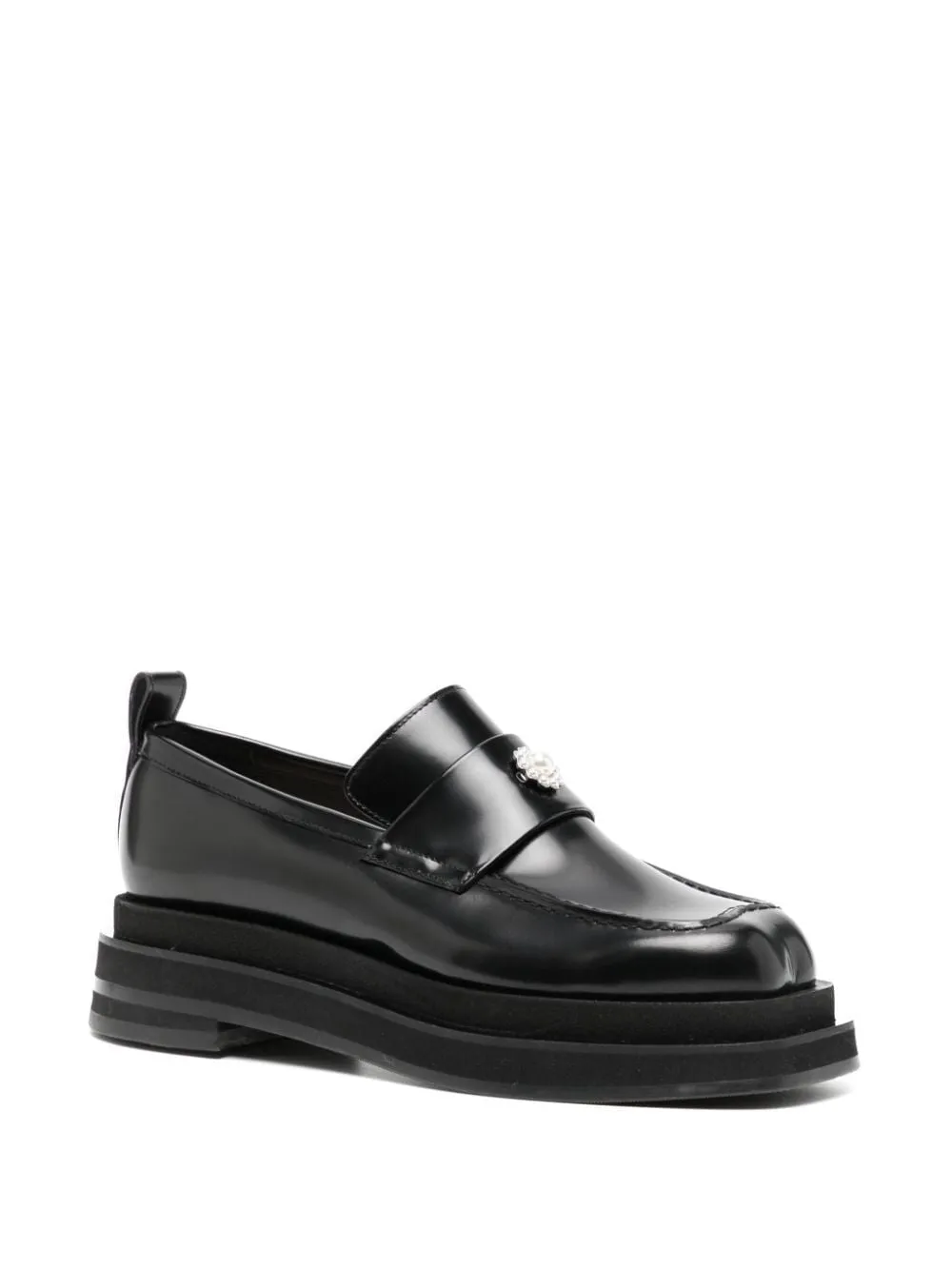 HEART TOE PLATFORM LOAFER