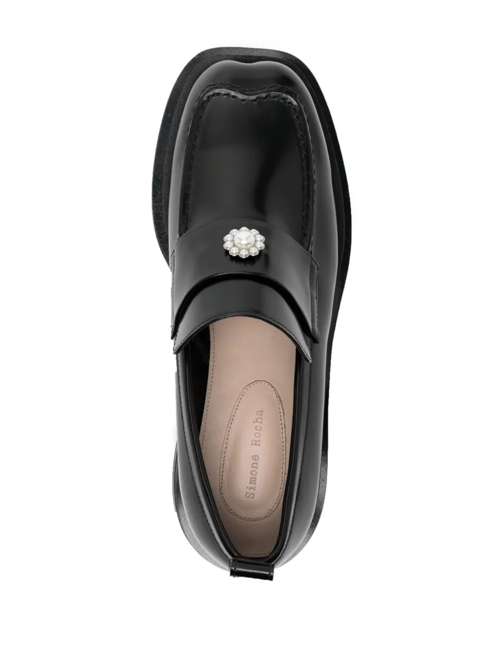 HEART TOE PLATFORM LOAFER