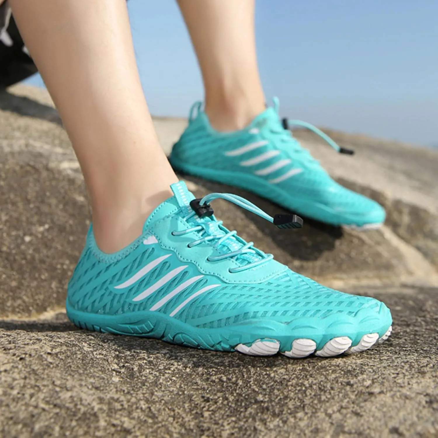 Hiking Water Shoes with Arch Support for Women Walking Barefoot Shoes Women Waterproof Quick-Dry Outdoor Athletic Running Sports for Swim Pool Beach Surf Walk Water Yoga River Lake Hiking
