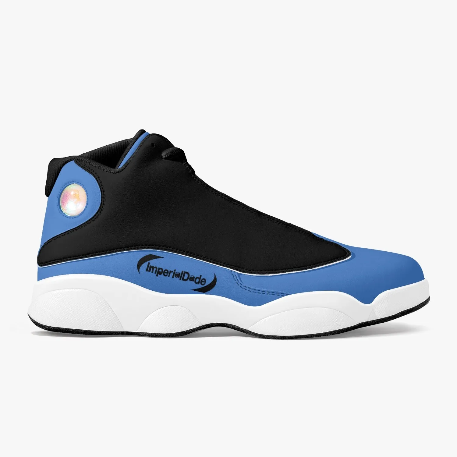 IMPERIAL DADE  High-Top Leather  Sneakers - Black