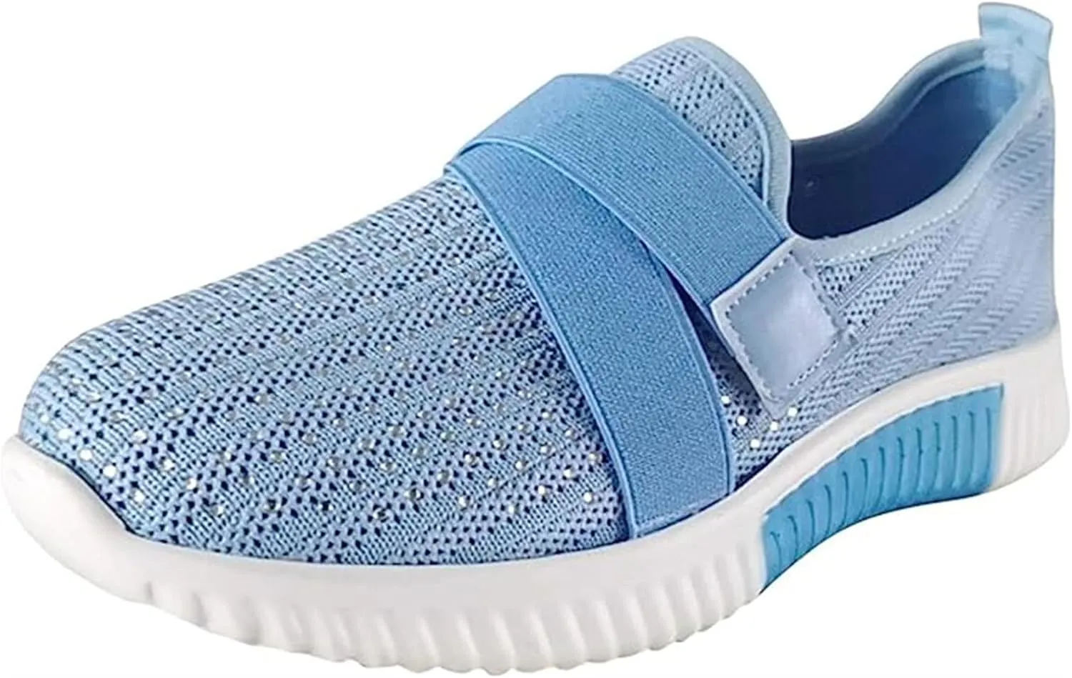 Ladmiple Womens Tennis Shoes Running Fashion Sport Gym Jogging Walking Fitness Sneakers Non Slip Slip On Athletic Shoes