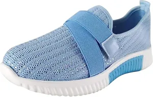 Ladmiple Womens Tennis Shoes Running Fashion Sport Gym Jogging Walking Fitness Sneakers Non Slip Slip On Athletic Shoes