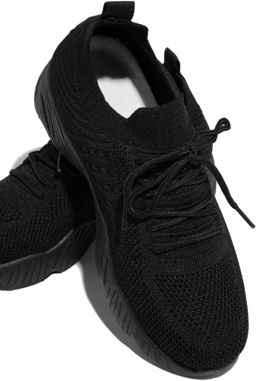 Lausiuoe Shoes For Women Sneakers Wide Width Walking Shoes Comfort Light Weight Mesh Non Slip Work Running Tennis Shoes