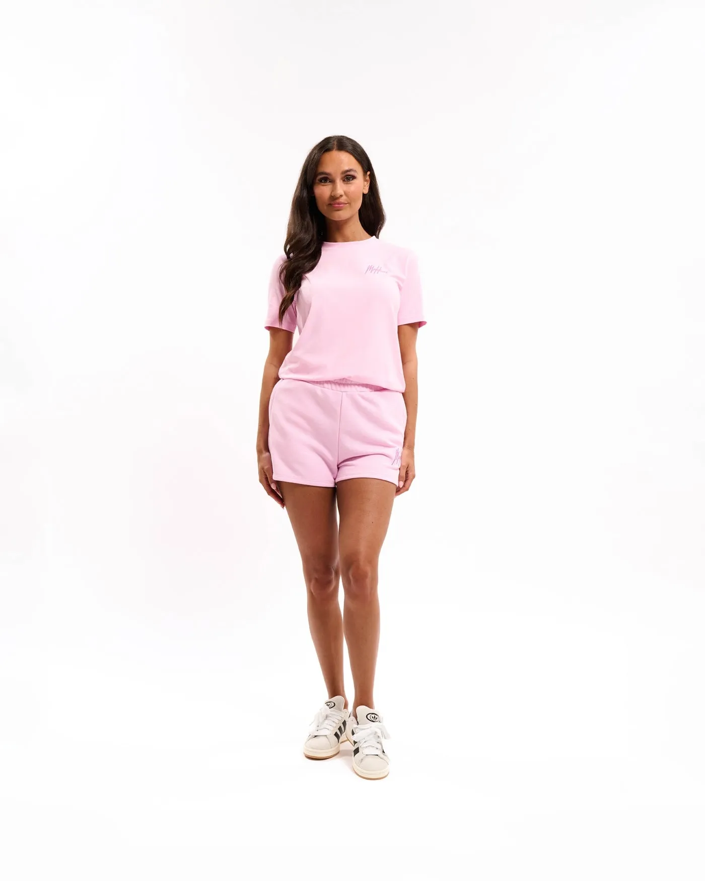 Malelions Women Endless Summer T-Shirt | Blush Pink/Magenta
