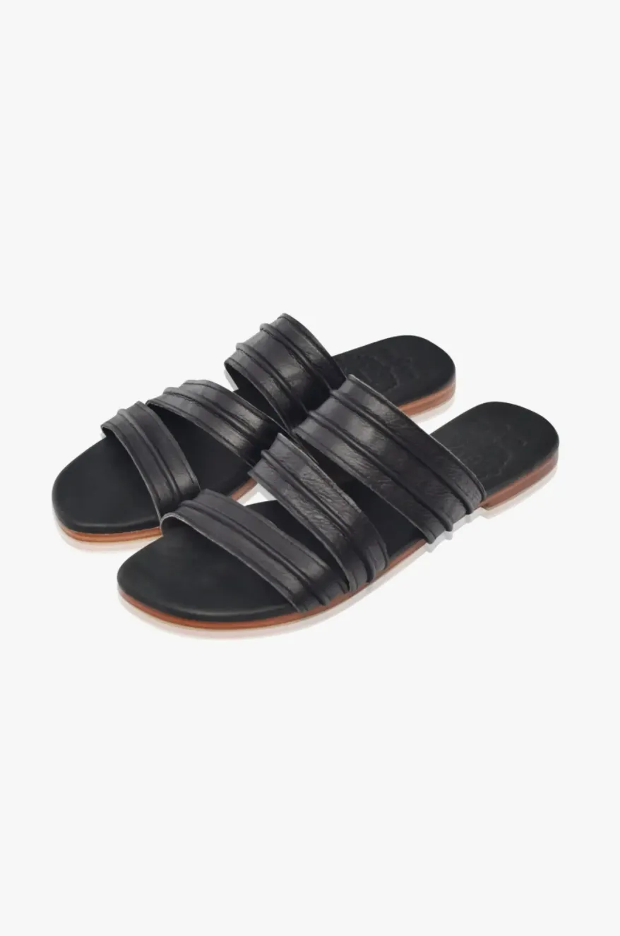 Mirage Slip On Leather Sandals