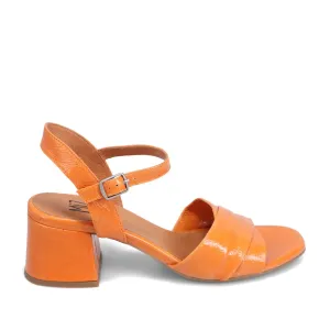 Miz Mooz Women's Bela in Tangerine Patent