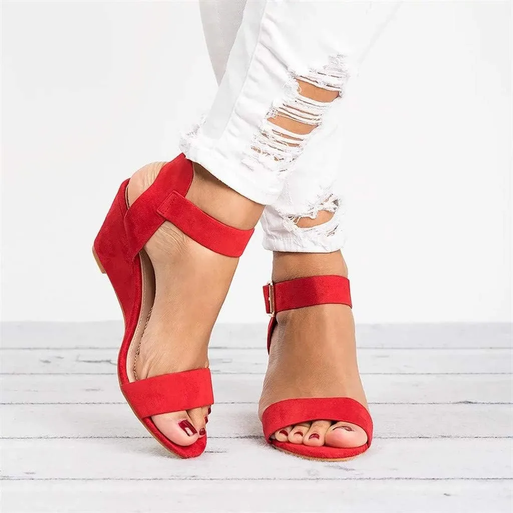 Sandals for Women Dressy Summer, Sandals Women Ankle Strap Chunky Chunky Heel Sandals Open Toe Wedding Party Dress Shoes