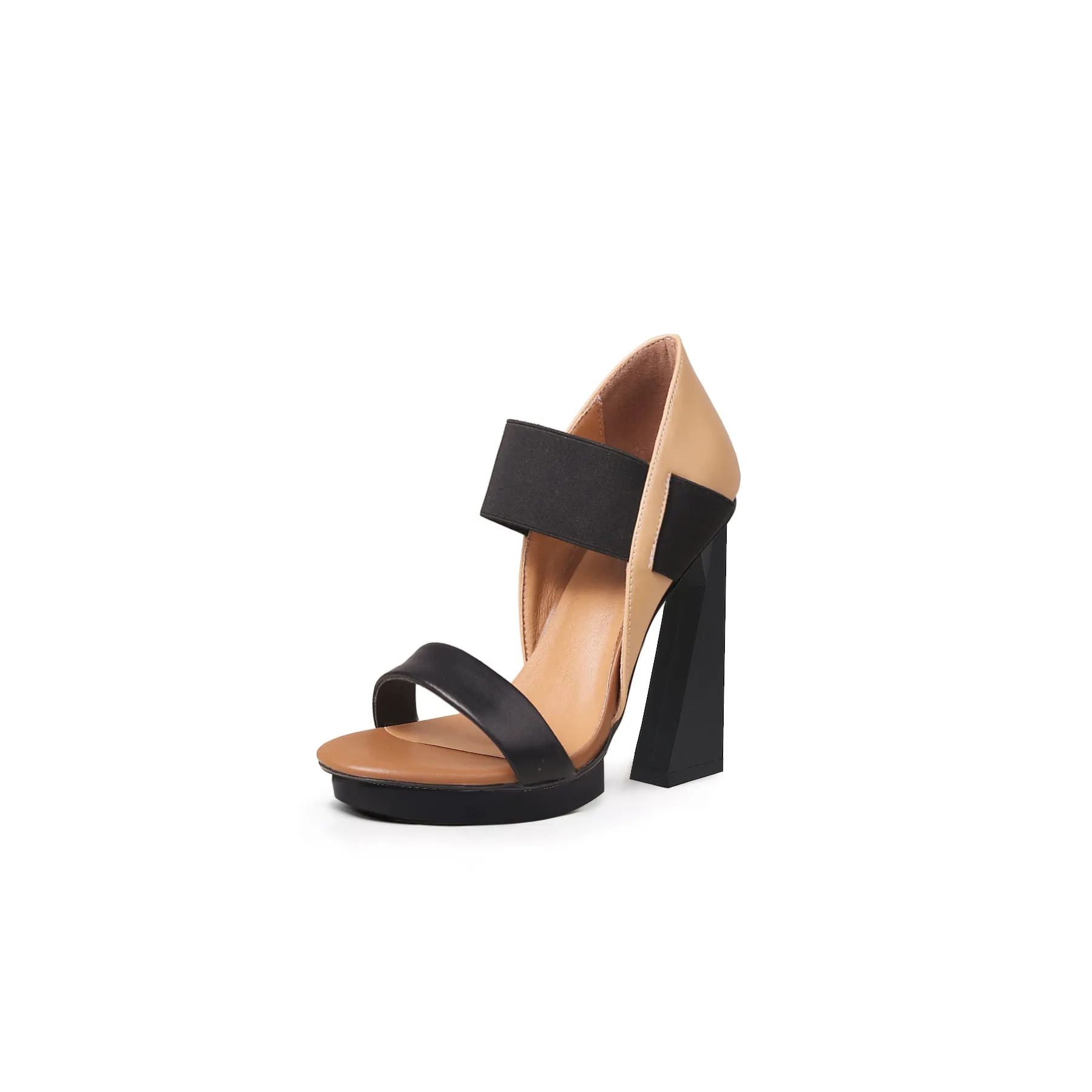 Sensual Open Toe Trape Heels