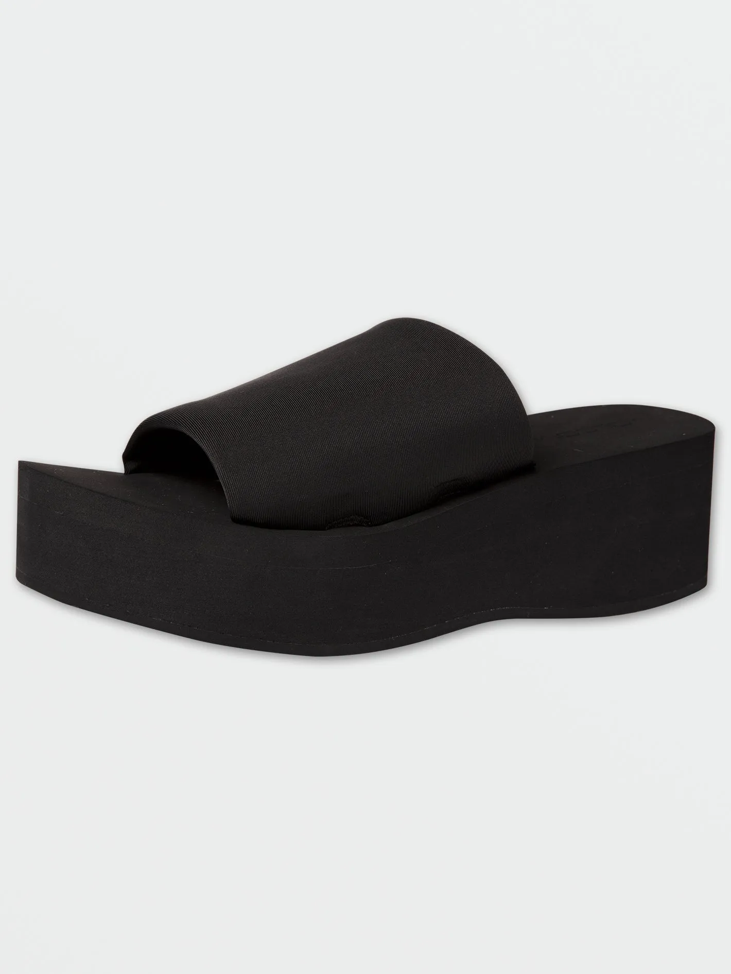 Simple Hi-Scraper Sandal - Black Out