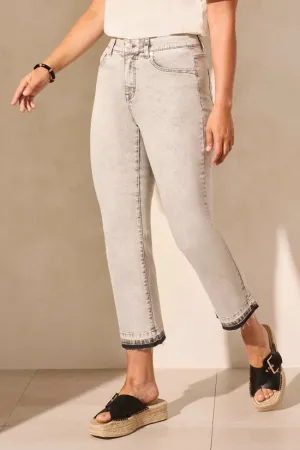 Sophia Curvy Micro Flare W/Distressed Hem 7735O