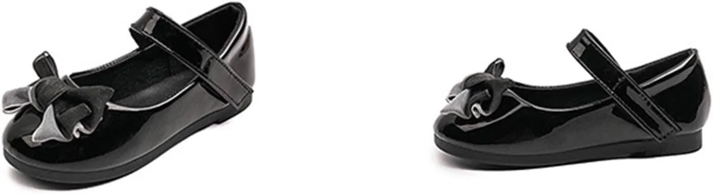 Spring And Autumn Girls Shoes Black Bow Performance Girls Jelly Shoes 0