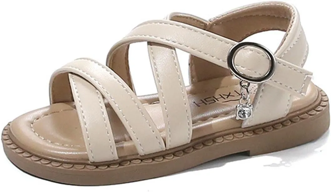 Summer Water Sandals Strappy Comfort Soft Flat Sandal Boho Beach Footwear Outdoor Shoes Lightweight Shoe