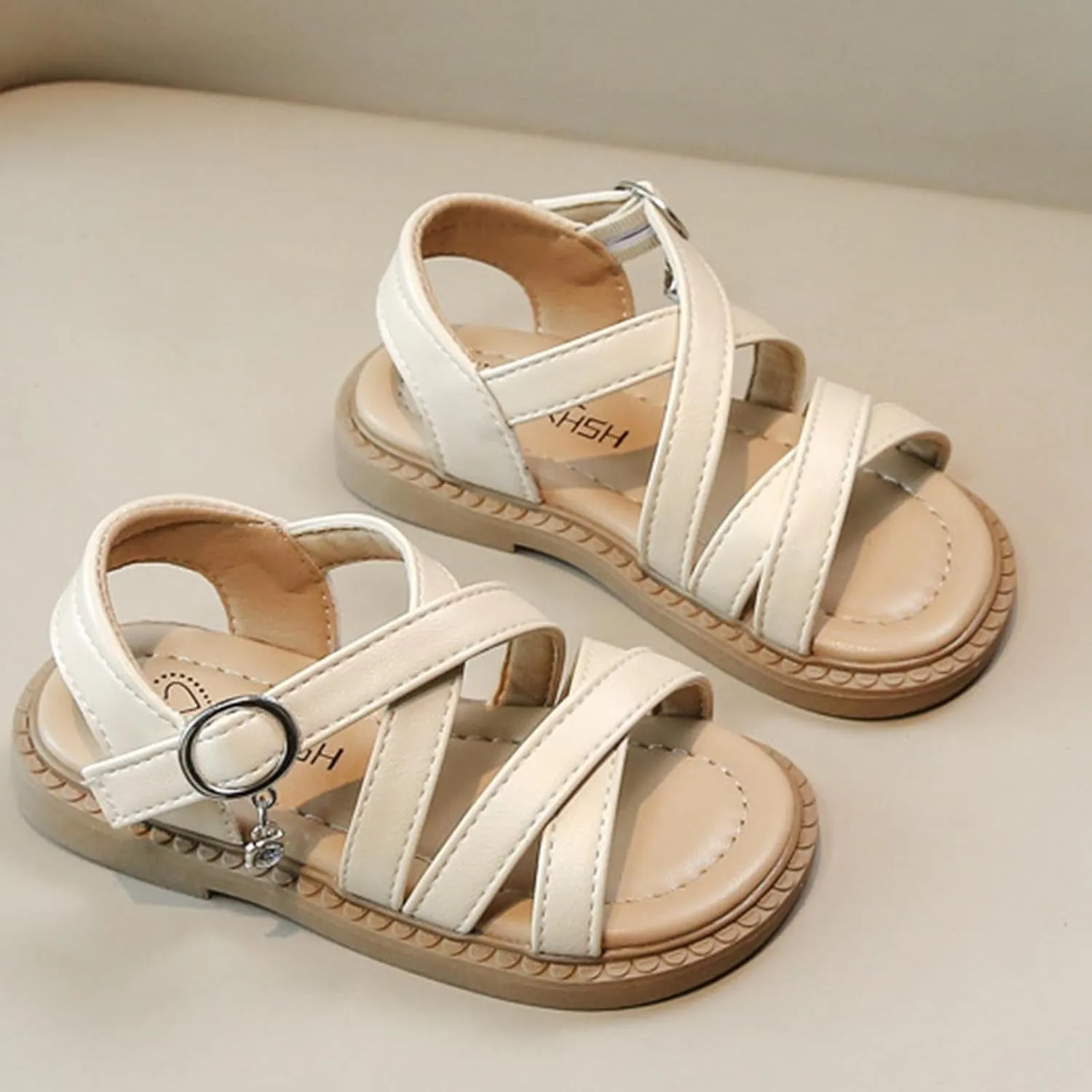 Summer Water Sandals Strappy Comfort Soft Flat Sandal Boho Beach Footwear Outdoor Shoes Lightweight Shoe