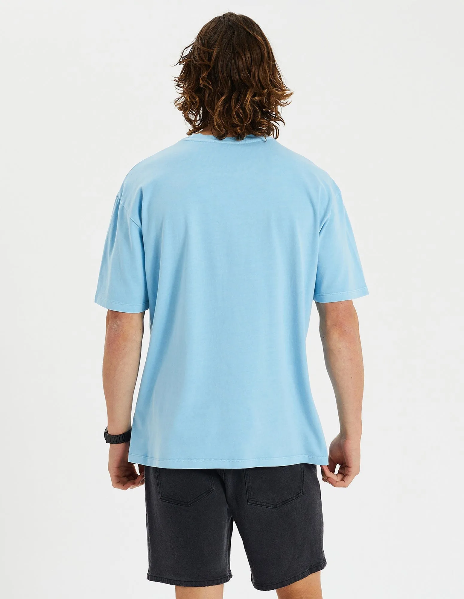 Symposium Box Fit Tee Pigment Air Blue