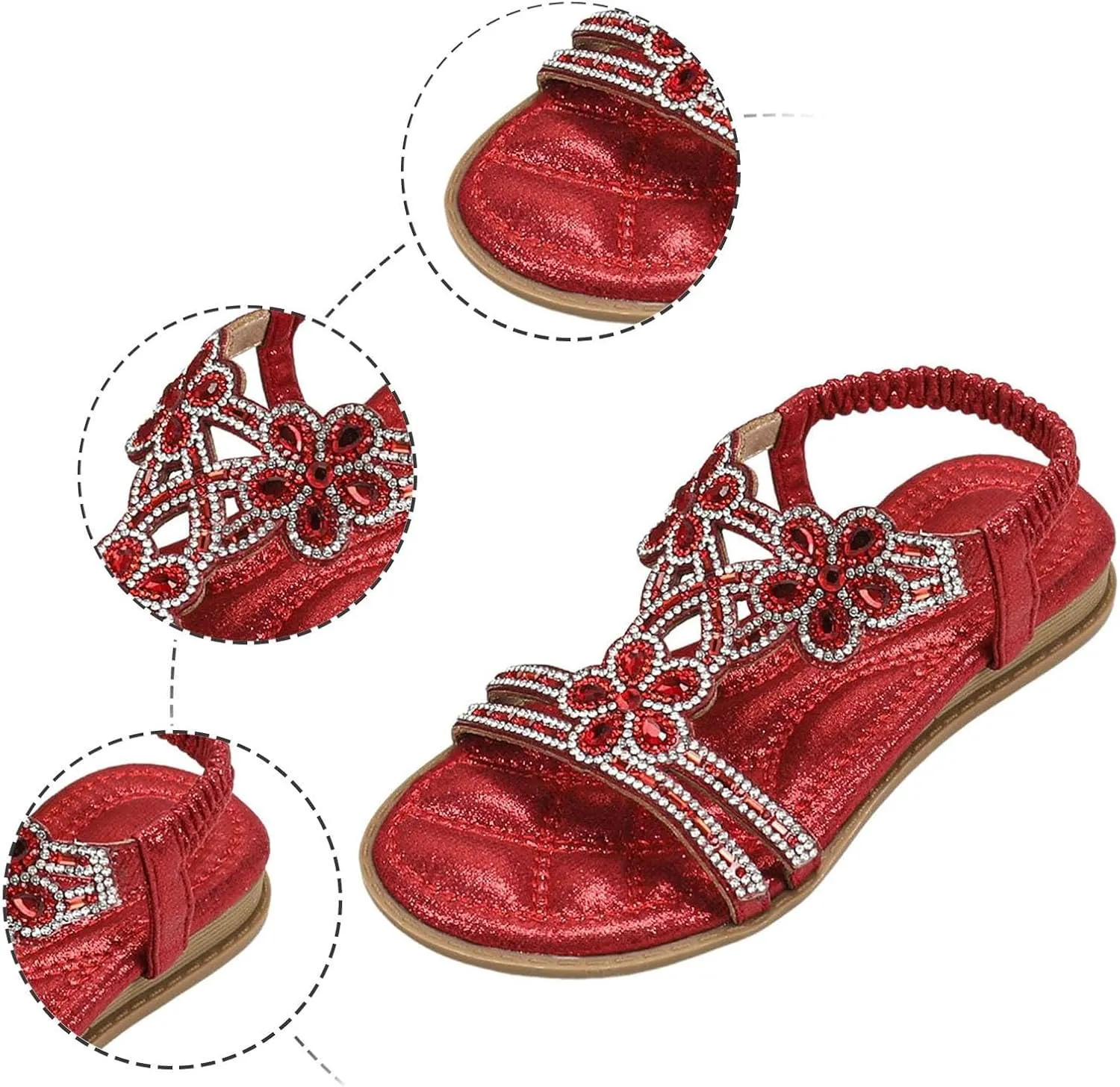 Unisex Kids Summer Sandals Baby Comfort Anti-Slip Open Toe Adjustable Walking Beach Shower Shoes for Boys Girls