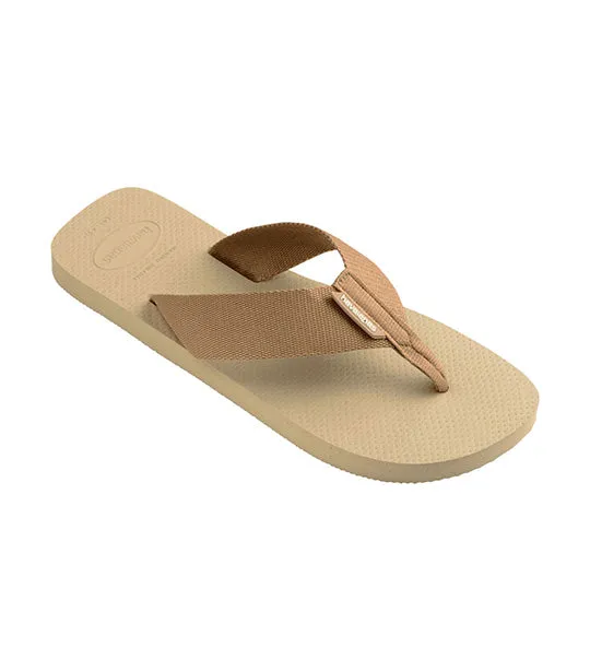 Urban Basic Material Flip Flops Sand Gray