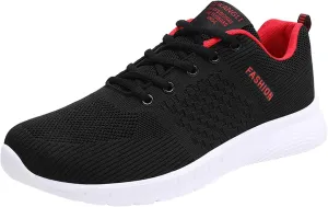 Wide Walking Shoes for Men Comfortable Breathable Stretch Canvas Slip on Sneaker Arch Support Plantar Fasciitis