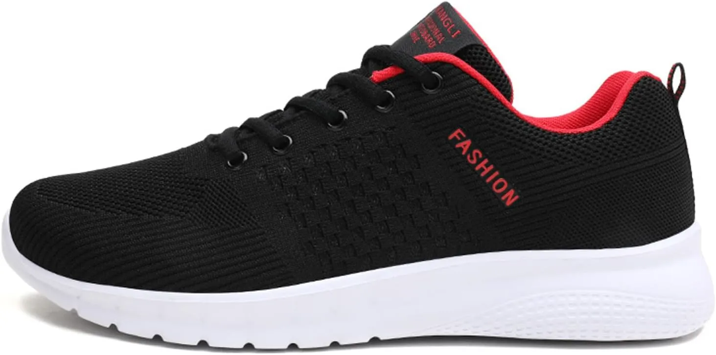 Wide Walking Shoes for Men Comfortable Breathable Stretch Canvas Slip on Sneaker Arch Support Plantar Fasciitis