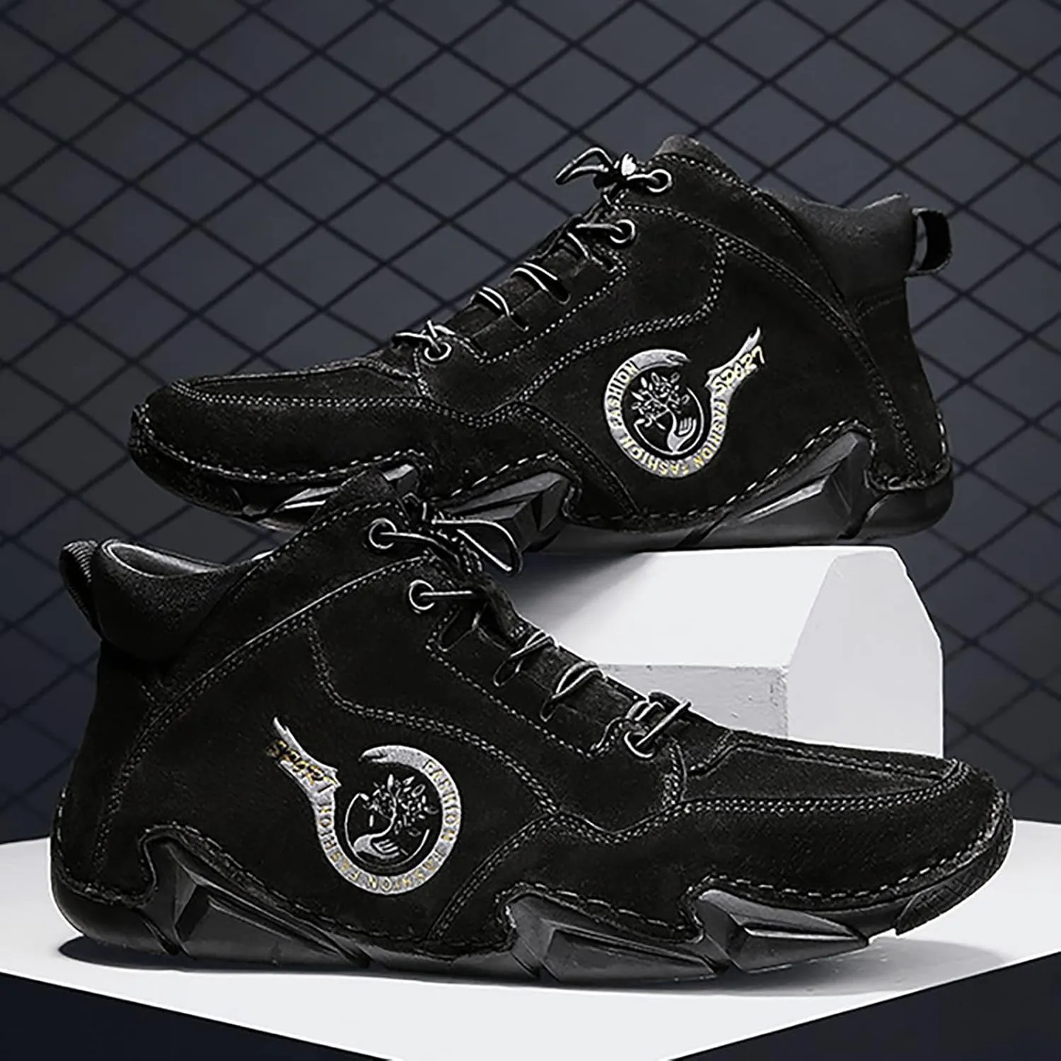 Wlaking Shoes for Men Golf Fashion Simple Mountaineering Classic Lightweight Workout Mens Sneaker