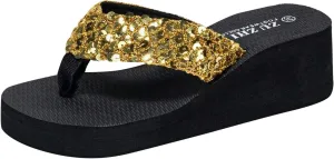 Women's Arch Support Flip Flops Womens Arch Support Flip Flops Comfortable Yoga Mat Slip On Summer Beach Walking Thong Cushion Sandals