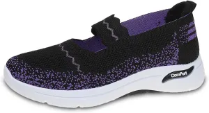 Women's Casual Slip On Shoes Breathable Lightweight Low Heel Sneakers Comfort Womens Casual Flat Sandals