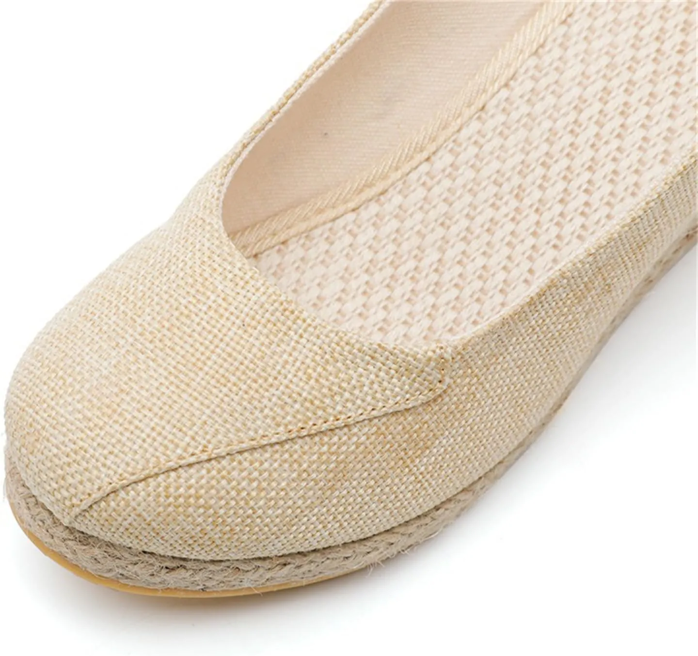 Womens Espadrilles Comfortable Arch Support Orthopedic Slip On Backless Garden Clogs Sandals Breathable Closed Toe Platform Wedge Sandals Fashion Dressy Business Casual Shoes