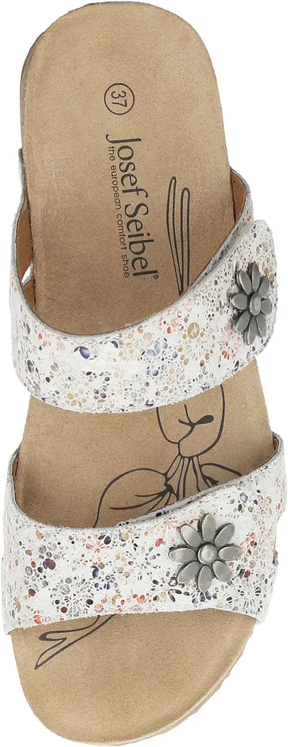 Women's Josef Seibel Tonga 04 White Multi Leather