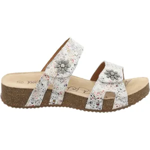 Women's Josef Seibel Tonga 04 White Multi Leather