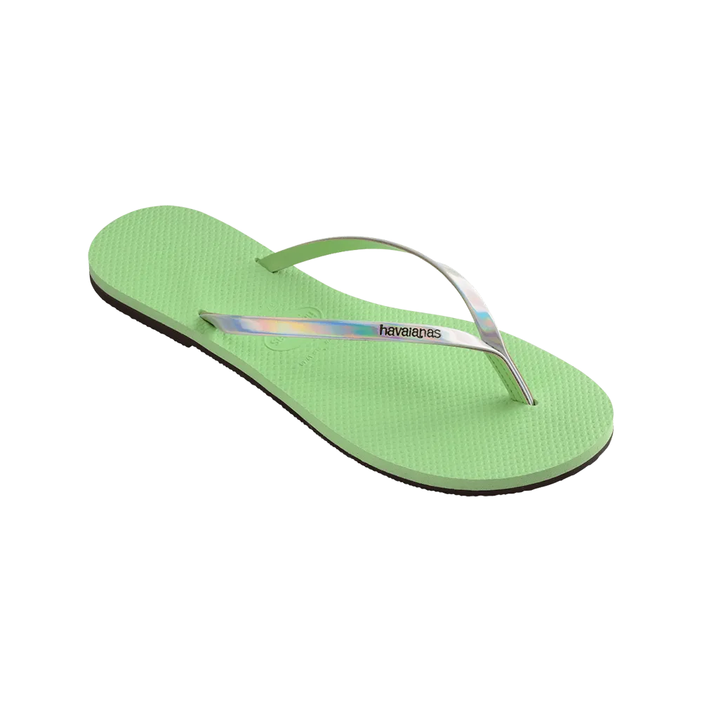 You Metallic Sandals